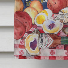 Load image into Gallery viewer, Gumbo and Potato Salad  Flag Canvas House Size 8825