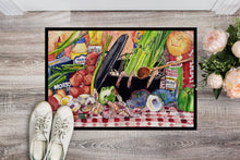Load image into Gallery viewer, Gumbo and Potato Salad  Doormat - 24x36 Decorative Floor Mat – Indoor/Outdoor Rug