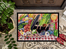 Load image into Gallery viewer, Gumbo and Potato Salad  Doormat - 24x36 Decorative Floor Mat – Indoor/Outdoor Rug