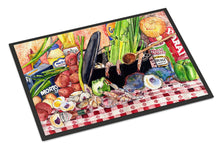 Load image into Gallery viewer, Gumbo and Potato Salad  Doormat - 24x36 Decorative Floor Mat – Indoor/Outdoor Rug