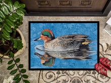 Load image into Gallery viewer, Teal Duck Doormat - 24x36 Decorative Floor Mat – Indoor/Outdoor Rug