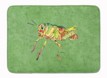 Load image into Gallery viewer, Grasshopper on Avacado Machine Washable Memory Foam Mat 8848RUG