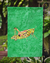 Load image into Gallery viewer, Grasshopper on Green Garden Flag – Decorative Outdoor Yard Flag