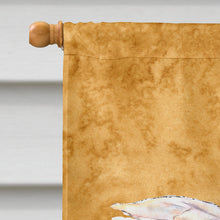 Load image into Gallery viewer, Bee on Gold Flag Canvas House Size