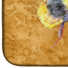 Load image into Gallery viewer, Bee on Gold Dish Drying Mat – Absorbent, Artistic Kitchen Essentials 8850DDM