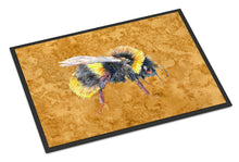 Load image into Gallery viewer, Bee on Gold Doormat - 24x36 Decorative Floor Mat – Indoor/Outdoor Rug