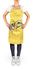 Load image into Gallery viewer, Bee on Yellow Apron – Artist-Designed Kitchen, BBQ &amp; Craft Apron