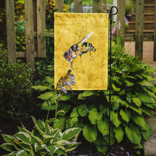 Load image into Gallery viewer, Bee on Yellow Garden Flag – Decorative Outdoor Yard Flag