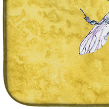 Load image into Gallery viewer, Bee on Yellow Dish Drying Mat – Absorbent, Artistic Kitchen Essentials 8852DDM