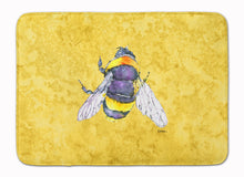 Load image into Gallery viewer, Bee on Yellow Machine Washable Memory Foam Mat 8852RUG