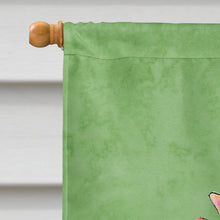 Load image into Gallery viewer, Gerber Daisy Pink Flag Canvas House Size