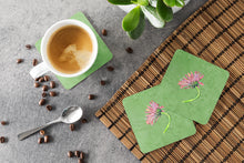 Load image into Gallery viewer, Gerber Daisy Pink Coasters - Set of 4 Lightweight Foam, Absorbent Drink Coasters