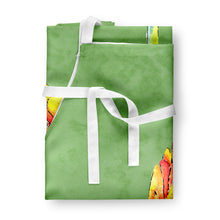 Load image into Gallery viewer, Gerber Daisy Orange Apron – Artist-Designed Kitchen, BBQ &amp; Craft Apron