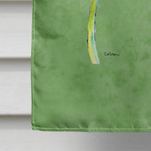 Load image into Gallery viewer, Gerber Daisy Orange Flag Canvas House Size