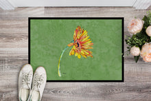 Load image into Gallery viewer, Gerber Daisy Orange Doormat - 24x36 Decorative Floor Mat – Indoor/Outdoor Rug