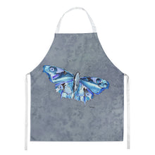 Load image into Gallery viewer, Butterfly on Gray Apron – Artist-Designed Kitchen, BBQ &amp; Craft Apron