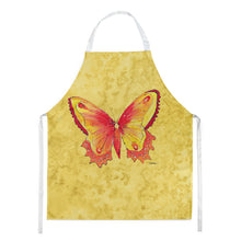 Load image into Gallery viewer, Butterfly on Yellow Apron – Artist-Designed Kitchen, BBQ &amp; Craft Apron