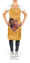 Load image into Gallery viewer, Butterfly on Gold Apron – Artist-Designed Kitchen, BBQ &amp; Craft Apron