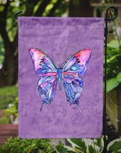 Load image into Gallery viewer, Butterfly on Purple Garden Flag – Decorative Outdoor Yard Flag