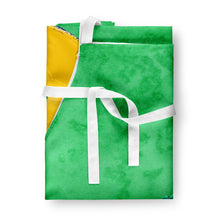 Load image into Gallery viewer, Butterfly Orange on Green Apron – Artist-Designed Kitchen, BBQ &amp; Craft Apron