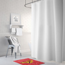 Load image into Gallery viewer, Butterfly on Red Machine Washable Memory Foam Mat 8862RUG