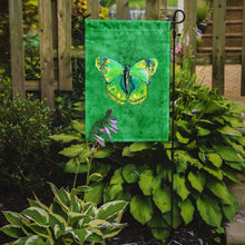 Load image into Gallery viewer, Butterfly Green on Green Garden Flag – Decorative Outdoor Yard Flag
