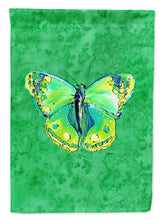 Load image into Gallery viewer, Butterfly Green on Green Garden Flag – Decorative Outdoor Yard Flag