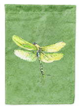 Load image into Gallery viewer, Dragonfly on Avacado Garden Flag – Decorative Outdoor Yard Flag