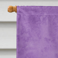 Load image into Gallery viewer, Dragonfly on Purple Flag Canvas House Size