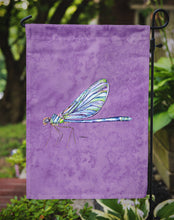Load image into Gallery viewer, Dragonfly on Purple Garden Flag – Decorative Outdoor Yard Flag