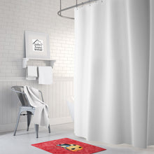 Load image into Gallery viewer, Lady Bug on Red Machine Washable Memory Foam Mat 8869RUG