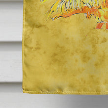 Load image into Gallery viewer, Flamingo on Yellow Flag Canvas House Size