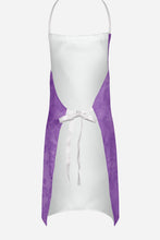 Load image into Gallery viewer, Flamingo on Purple Apron – Artist-Designed Kitchen, BBQ &amp; Craft Apron
