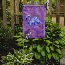 Load image into Gallery viewer, Flamingo on Purple Garden Flag – Decorative Outdoor Yard Flag