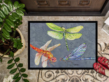 Load image into Gallery viewer, Dragonfly Times Three Doormat - 24x36 Decorative Floor Mat – Indoor/Outdoor Rug