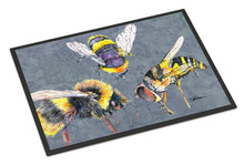 Load image into Gallery viewer, Bee Bees Times Three Doormat - 24x36 Decorative Floor Mat – Indoor/Outdoor Rug