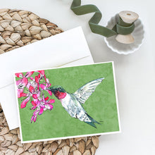 Load image into Gallery viewer, Hummingbird Greeting Cards -  Blank Note Cards – 8-Pack of Artist-Designed Cards with Envelopes