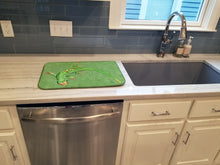 Load image into Gallery viewer, Gecko Dish Drying Mat – Absorbent, Artistic Kitchen Essentials 8887DDM