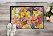 Load image into Gallery viewer, Day Lillies Doormat - 24x36 Decorative Floor Mat – Indoor/Outdoor Rug
