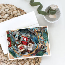 Load image into Gallery viewer, New Orleans Beers and Crabs Greeting Cards -  Blank Note Cards – 8-Pack of Artist-Designed Cards with Envelopes
