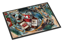 Load image into Gallery viewer, New Orleans Beers and Crabs Doormat - 24x36 Decorative Floor Mat – Indoor/Outdoor Rug
