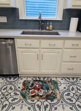 Load image into Gallery viewer, New Orleans Beers and Crabs Machine Washable Memory Foam Mat 8919RUG