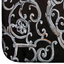 Load image into Gallery viewer, Ironwork Fence Dish Drying Mat – Absorbent, Artistic Kitchen Essentials 8927DDM