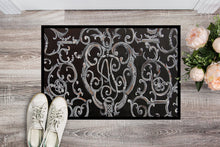 Load image into Gallery viewer, Ironwork Fence Doormat - 24x36 Decorative Floor Mat – Indoor/Outdoor Rug