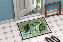 Load image into Gallery viewer, Blue Crab Standoff Doormat - 18x27 Decorative Floor Mat – Indoor/Outdoor Rug with Artistic Flair