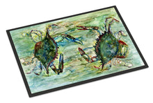 Load image into Gallery viewer, Blue Crab Standoff Doormat - 18x27 Decorative Floor Mat – Indoor/Outdoor Rug with Artistic Flair