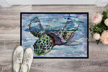 Load image into Gallery viewer, Loggerhead Turtle in a Dive Doormat - 18x27 Decorative Floor Mat – Indoor/Outdoor Rug with Artistic Flair