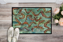 Load image into Gallery viewer, Catch of Shrimp Doormat - 24x36 Decorative Floor Mat – Indoor/Outdoor Rug