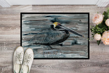 Load image into Gallery viewer, Pelican in Grey Doormat - 24x36 Decorative Floor Mat – Indoor/Outdoor Rug