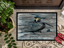 Load image into Gallery viewer, Pelican in Grey Doormat - 24x36 Decorative Floor Mat – Indoor/Outdoor Rug
